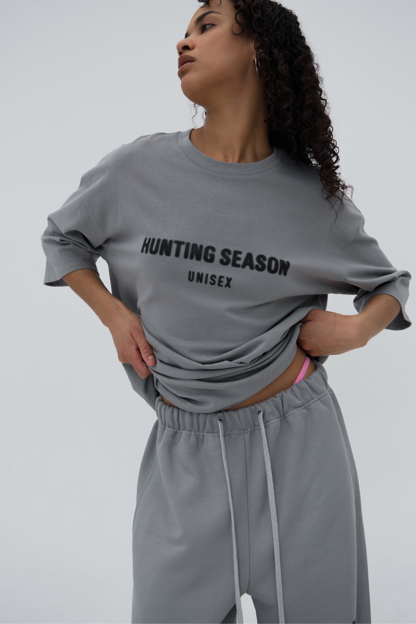Футболка довга Vintage Grey UNISEX