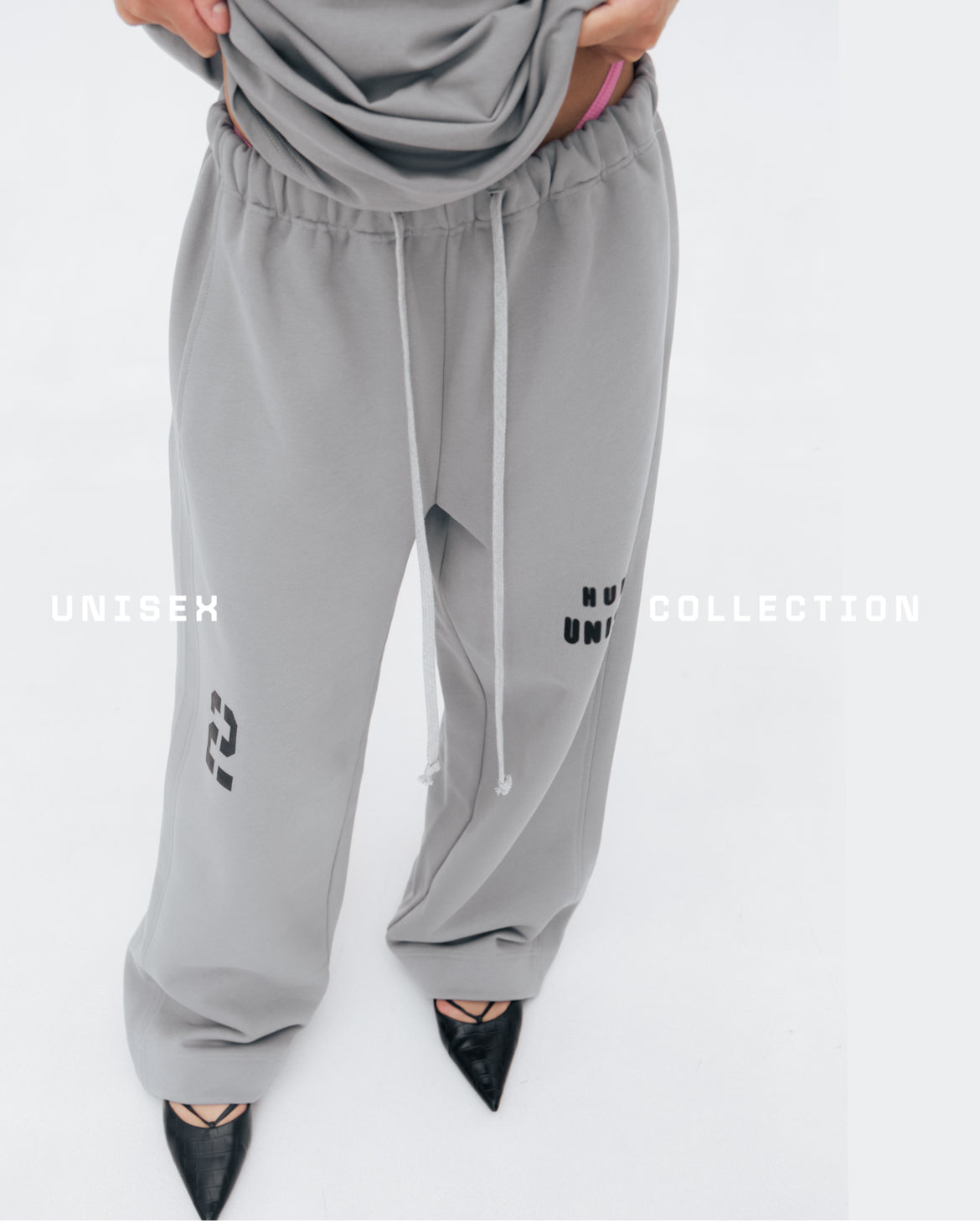 Джогери широкі Vintage Grey UNISEX