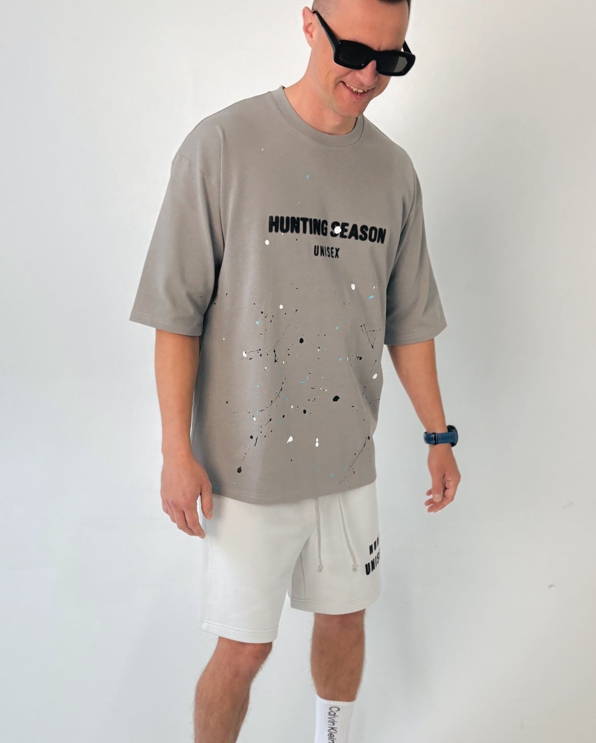 Футболка довга Vintage Grey UNISEX