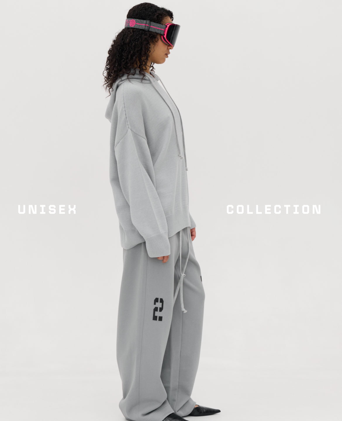 Джогери широкі Vintage Grey UNISEX