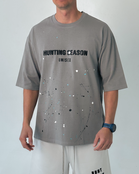 Футболка довга Vintage Grey  UNISEX