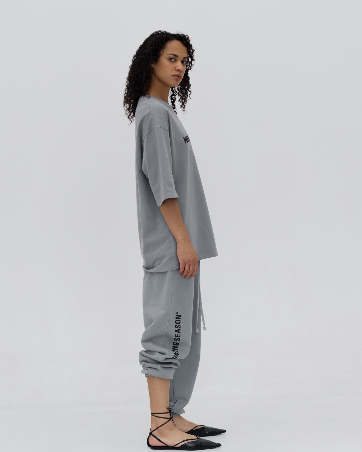 Футболка довга Vintage Grey  UNISEX